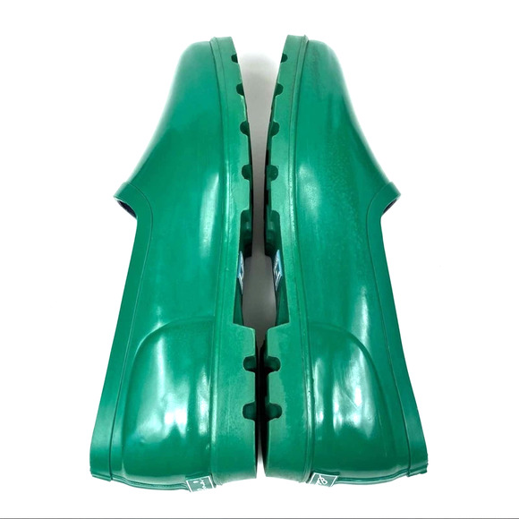 EDDIE BAUER GREEN RUBBER WATERPROOF CLOGS WOMEN'S SIZE 10M - Picture 4 of 10